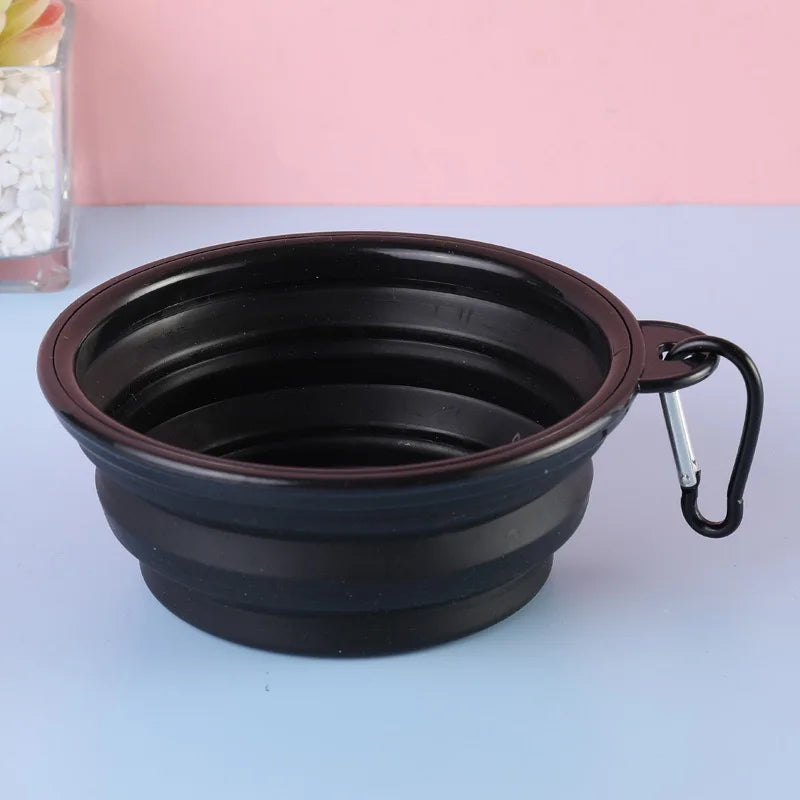 Pet Dog Collapsible Food Bowl 350ml