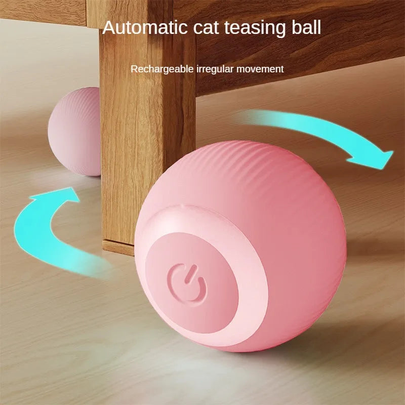 Pet Cat Toy Gravity Smart Electric Rolling Ball