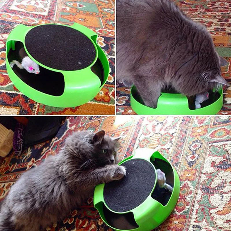 Cat Toy Turntable Roller Mouse Toys
