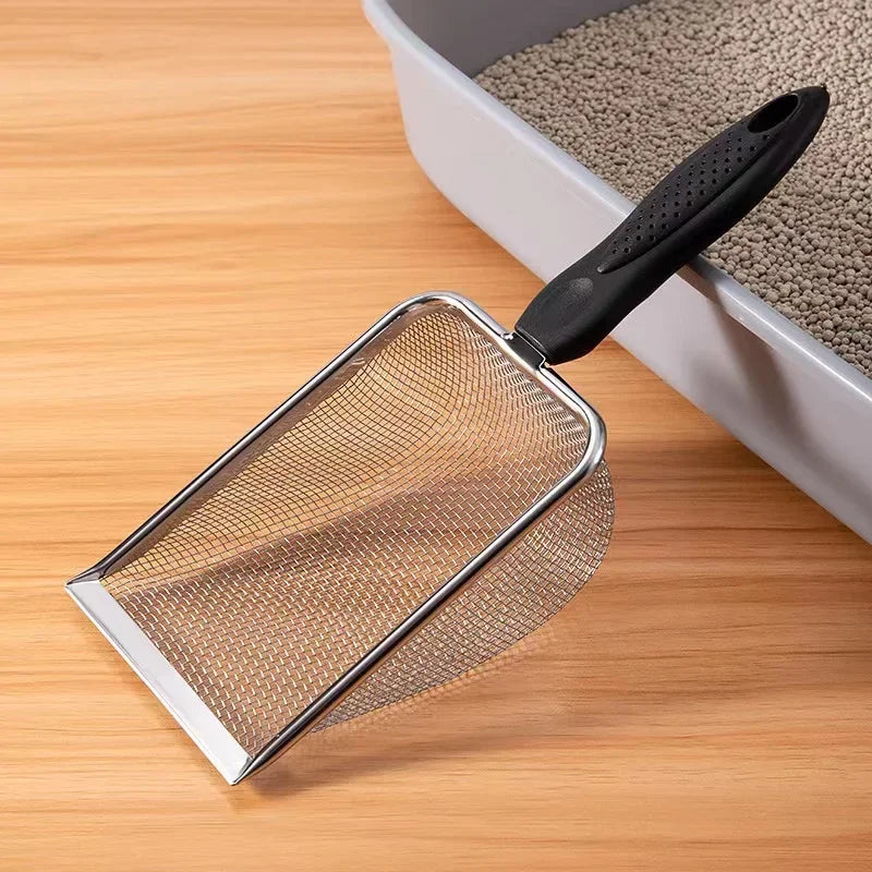 2X2 mm Fine Pores Cat Feces Sand Shovel Stainless Steel