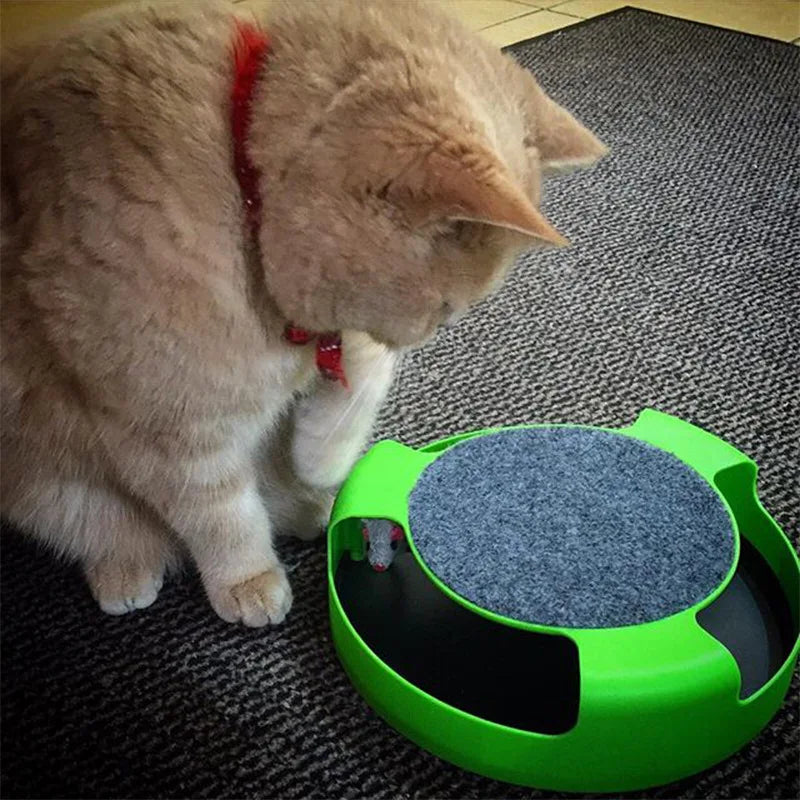 Cat Toy Turntable Roller Mouse Toys