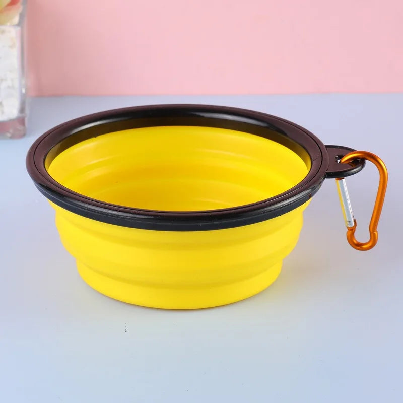 Pet Dog Collapsible Food Bowl 350ml
