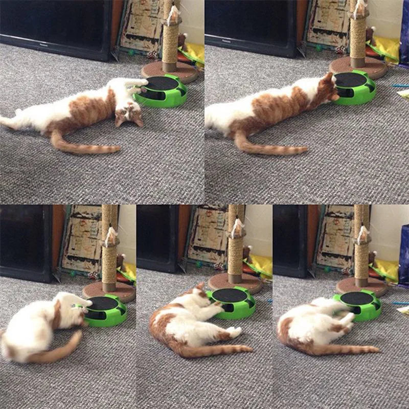Cat Toy Turntable Roller Mouse Toys