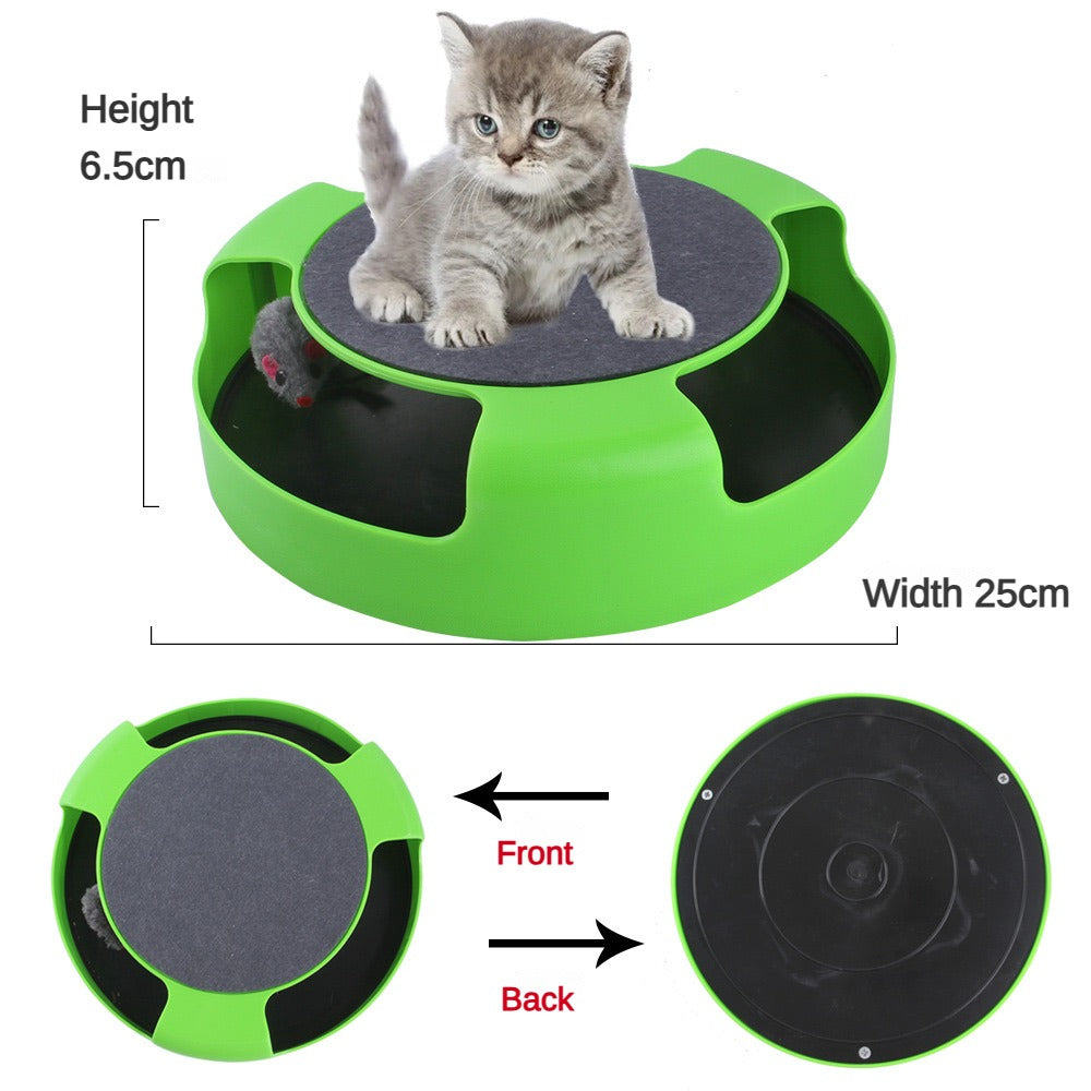 Cat Toy Turntable Roller Mouse Toys