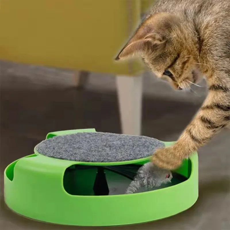 Cat Toy Turntable Roller Mouse Toys