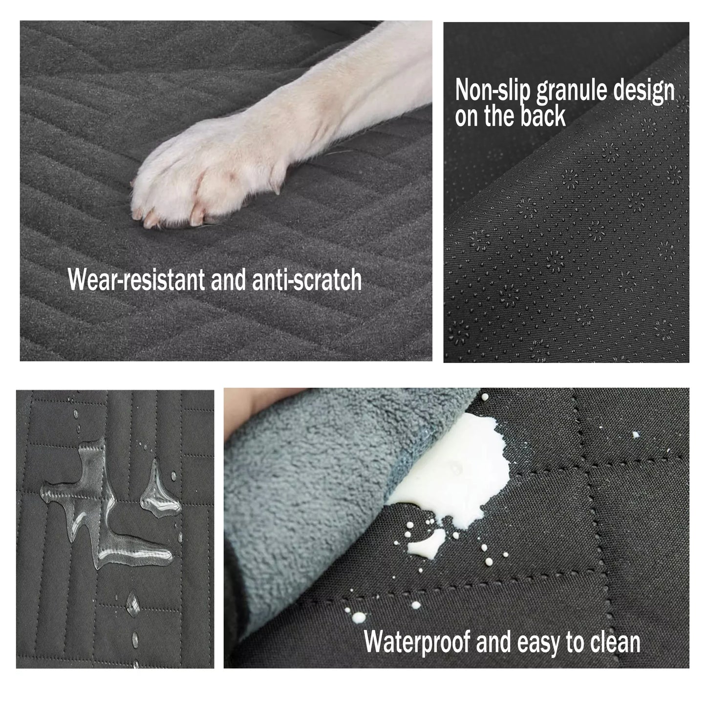 Hard Bottom Dog Car Seat Protector