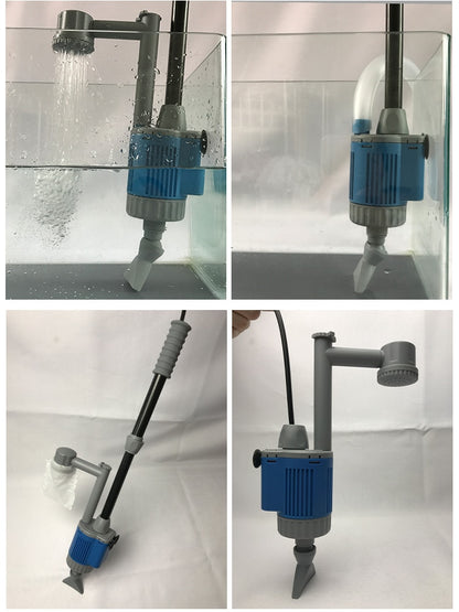 Fish Tank Gravel Cleaner - Aquarium Sand Electric Vacuum