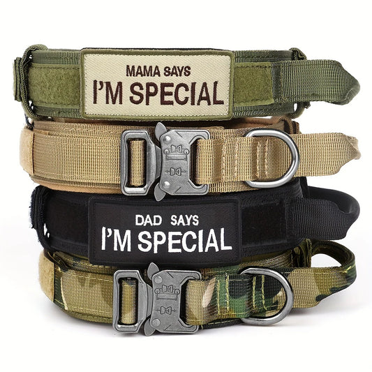 Heavy Duty Tactical Dog Collars