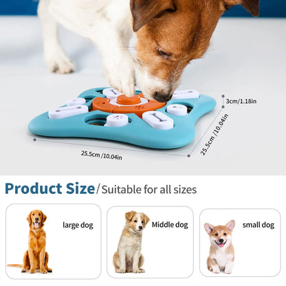 Interactive Dog Treat Puzzle Toys for IQ Training & Mental Stimulating