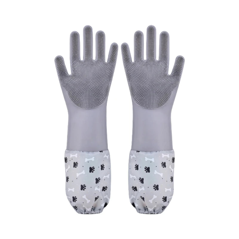 Pet Grooming Cleaning Gloves