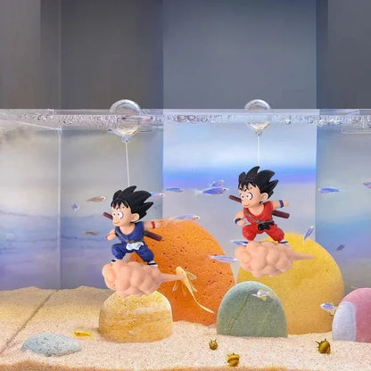 Dragon Ball Son Goku Cloud Action Fish Tank Decoration Anime Character