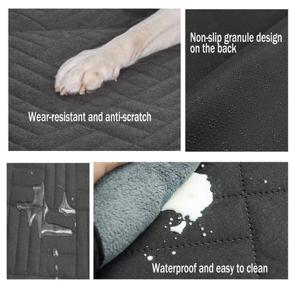 Hard Bottom Dog Car Seat Protector