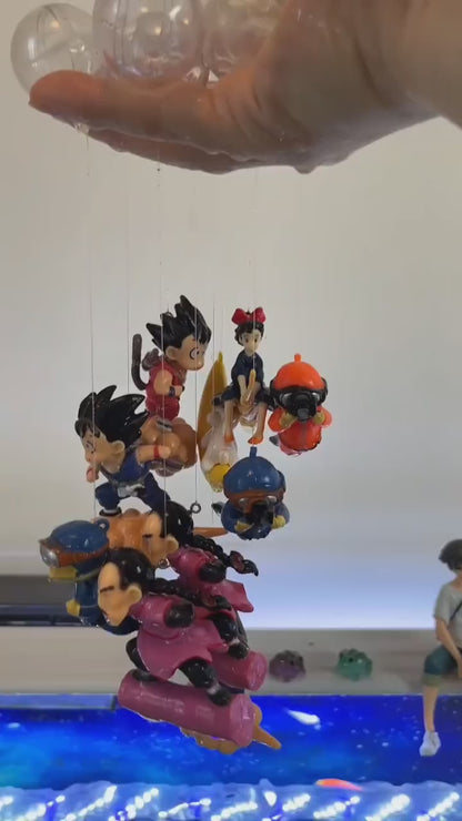 Dragon Ball Son Goku Cloud Action Fish Tank Decoration Anime Character